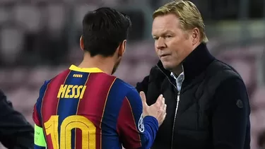 Ronald Koeman, entrenador neerlandés de 57 años. | Foto: AFP