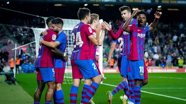 El equipo azulgrana escaló hasta la séptima casilla de LaLiga. | Foto: Barcelona