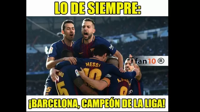 El Barcelona se proclam&amp;oacute; campe&amp;oacute;n y el Deportivo descendi&amp;oacute;.-foto-1