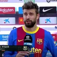 Barcelona:  &quot;Si ganamos los tres partidos, aún me veo con opciones&quot;, dijo Piqué