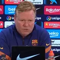 Barcelona: &quot;Todavía creemos en ganar LaLiga&quot;, asegura Ronald Koeman