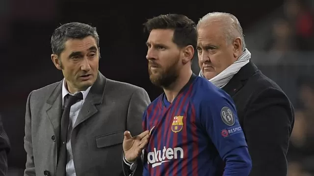 Messi ingresó al partido en el minuto 61. | Foto: AFP