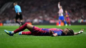 Barcelona ganó el duelo en el Metropolitano, pero no les alcanzó para conseguir la clasificación. | HQPCRT/ESPN