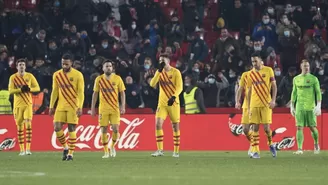 Puerta evitó el triunfo catalán. | Foto: AFP/Video: DirecTV