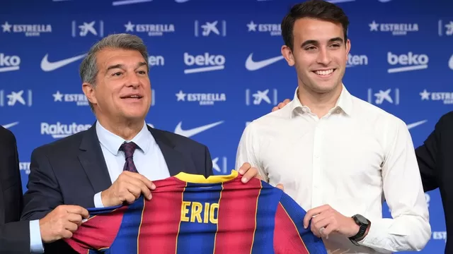 Barcelona: &quot;Voy a dar todo por este club&quot;, afirmó Eric García