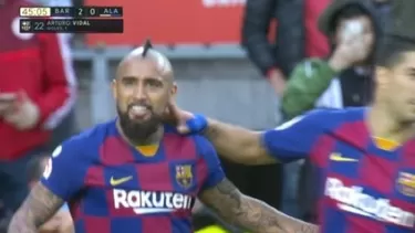 Revive aquí el golazo de Arturo Vidal | Foto: ESPN.