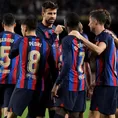 Barcelona venció 2-0 al Almería en el último partido de Piqué en el Camp Nou