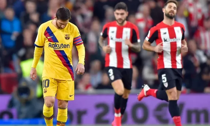 Barcelona perdió 1-0 ante Athletic y fue eliminado de la Copa del Rey ...