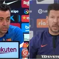 Barcelona vs. Atlético: Fuerte cruce entre Xavi y Simeone por el estilo de juego