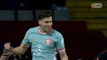 Apareció la 'Araña': Julián anotó el primero del Atleti en Copa