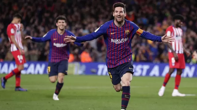 Messi marc&amp;oacute; el segundo gol del Barcelona. | Foto: AFP