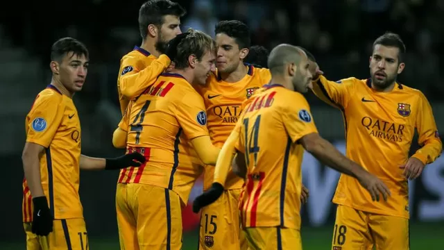 Barcelona venció 2-0 al BATE Borisov por la Champions League