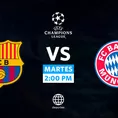 Barcelona vs. Bayern Munich: Día, hora y canal del partido por la Champions League