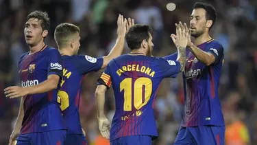 Barcelona venció 2-0 al Betis en su debut en la Liga española