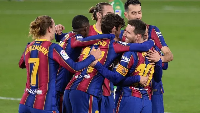 Barcelona venció 3-2 al Betis y sumó seis triunfos consecutivos en LaLiga