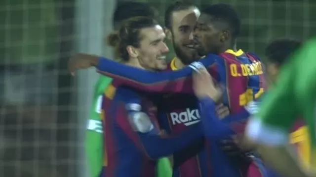 Barcelona vs. Cornellá: Dembélé se cobró su revancha y marcó golazo en el tiempo extra