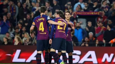 Barcelona jugó sin sus titulares. | Foto: EFE / Video: DirecTV