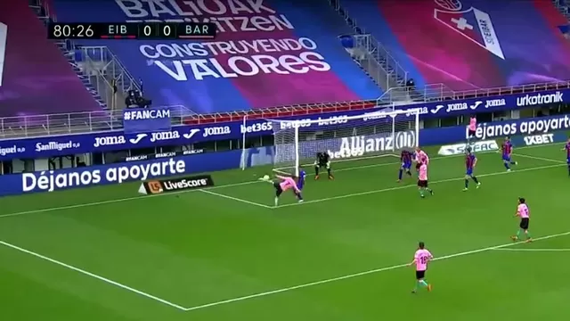 Barcelona vs. Eibar: Antoine Griezmann marcó el 1-0 con golazo de tijera