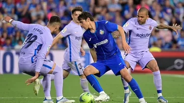 El equipo de Xavi sumó 73 unidades y terminaría como subcampeón de LaLiga. | Foto: AFP El equipo de Xavi sumó 73 unidades y terminaría como subcampeón de LaLiga. | Foto: AFP