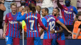 Barcelona venció 2-1 al Getafe en el Camp Nou por la fecha 3 de LaLiga 2021/22