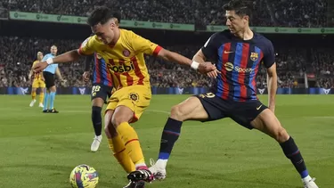 Barcelona vs. Girona. | Foto: AFP