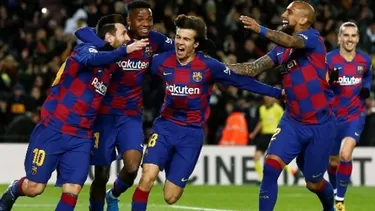 Barcelona se quedó con el triunfo en el Camp Nou. | Foto: EFE