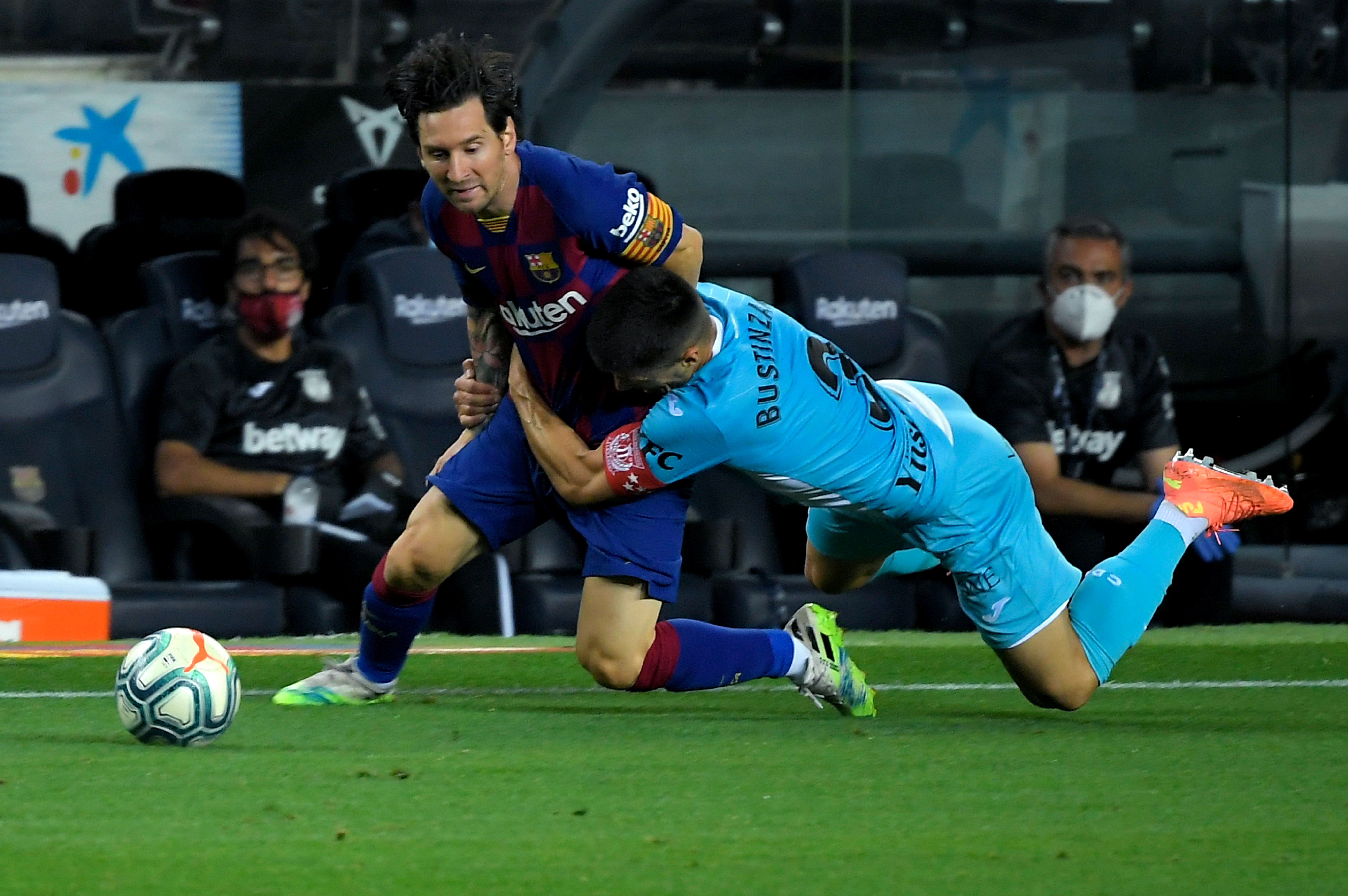 Esta es la foto de Messi que se hizo viral | Foto: AFP.