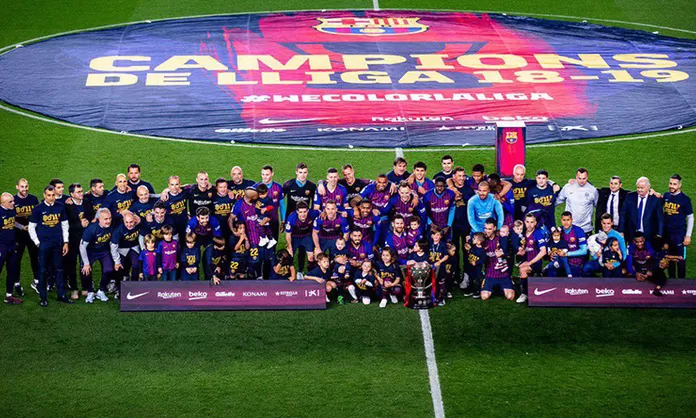 Barcelona con gol de Messi se campeón de Liga española 2018-2019 | America deportes