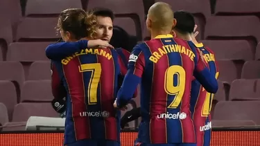 El Barcelona ganó en el Camp Nou. | Foto: AFP/Video: Bein Sports