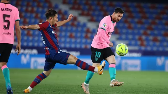 Barcelona igualó 3-3 ante Levante y perdió oportunidad de alcanzar la cima de LaLiga