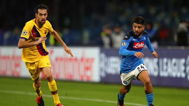 Barcelona vs. Napoli se enfrentarán en los dieciseisavos de la Europa League