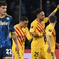 Barcelona derrotó 4-2 al Nápoli en el Diego Maradona y avanzó a octavos de la Europa League