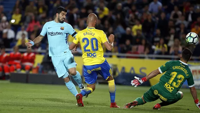 Barcelona igualó 1-1 ante Las Palmas por la Liga española
