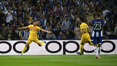 Porto 0-1 Barcelona. | Foto: AFP/Video: ESPN