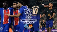 PSG vs Barcelona en el Parque de los Príncipes por la fecha 3 de la Fase Liga de la Champions League. | AD - X de PSG y Barcelona