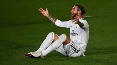 Sergio Ramos sigue sin entrenar | Foto: AFP.