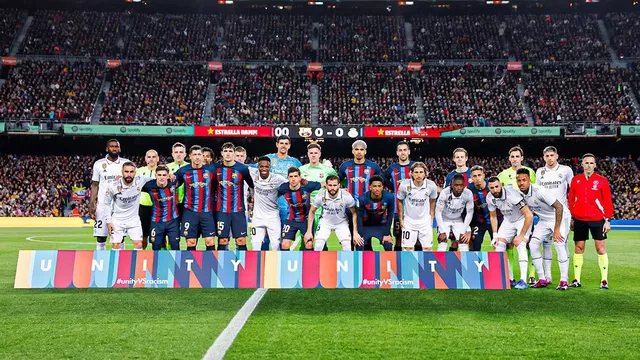 EN JUEGO: Barcelona vs. Real Madrid se miden en el superclásico español por LaLiga