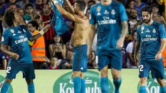 Real Madrid venció 3-1 al Barcelona en la ida de la Supercopa de España