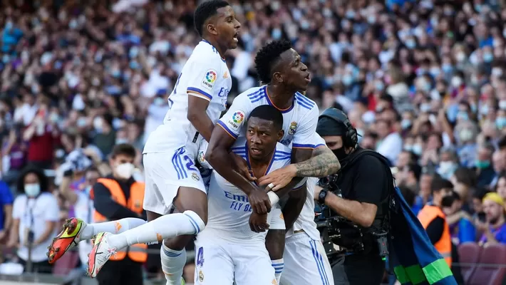 Real Madrid venció 2-1 al Barcelona en el Camp Nou por la fecha 10 de LaLiga