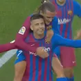 Barcelona vs. Real Sociedad: Piqué anotó el 1-0 tras centro de Memphis Depay