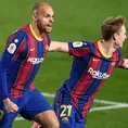 Barcelona vs. Sevilla: Braithwaite anotó el 3-0 tras centro de Jordi Alba