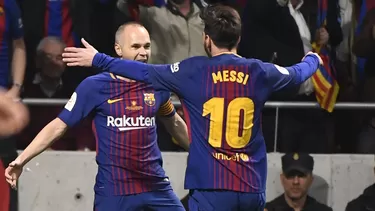 Iniesta celebra golazo ante Sevilla. Foto: AFP Iniesta celebra golazo ante Sevilla. Foto: AFP
