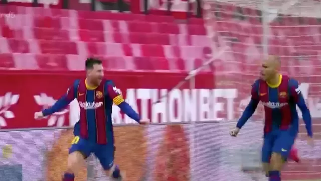 Revive aquí el gol de Messi | Video: Bein Sports.