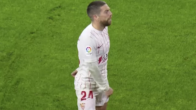 Barcelona vs. Sevilla: Papu Gómez anotó el 1-0 y celebró con baile