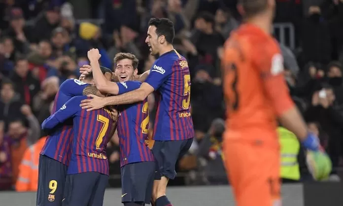 Barcelona goleó 6-1 al Sevilla y avanzó a las semifinales de la Copa ...