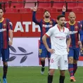 Barcelona venció 2-0 al Sevilla y se colocó segundo en LaLiga