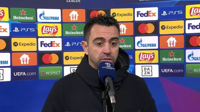Barcelona: Xavi se pronunció tras la eliminación de la Champions League