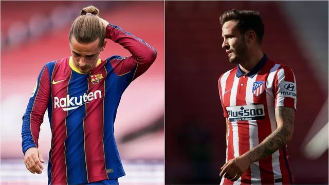 Barcelona y Atlético en negociaciones para un intercambio entre Griezmann y Saúl