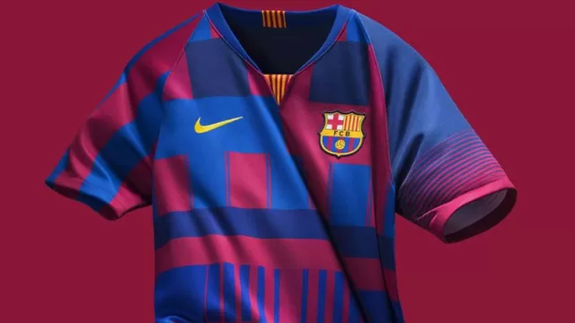 Barcelona y Nike lanzan camiseta de colección para conmemorar 20 años de patrocinio