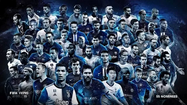Salieron los nominados al 11 del año FIFA FIFPro | Foto: @FIFPro.